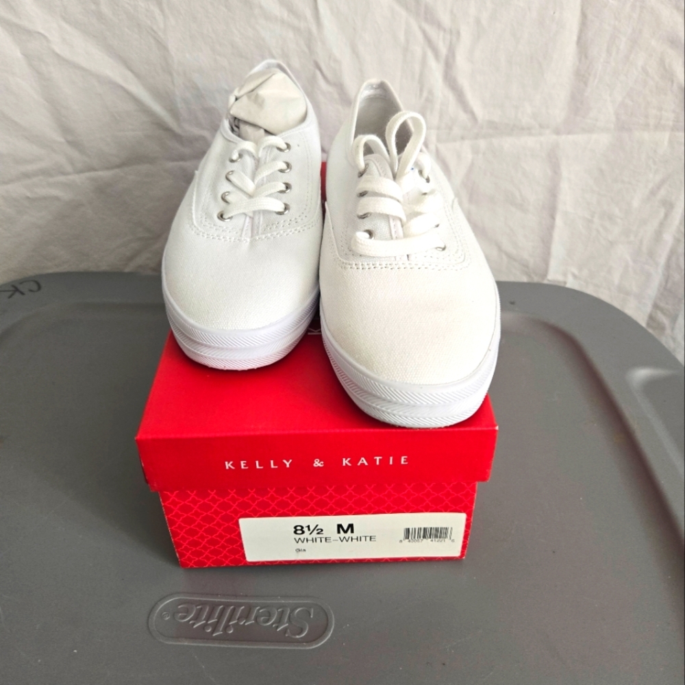 Kelly & Katie White Sneakers